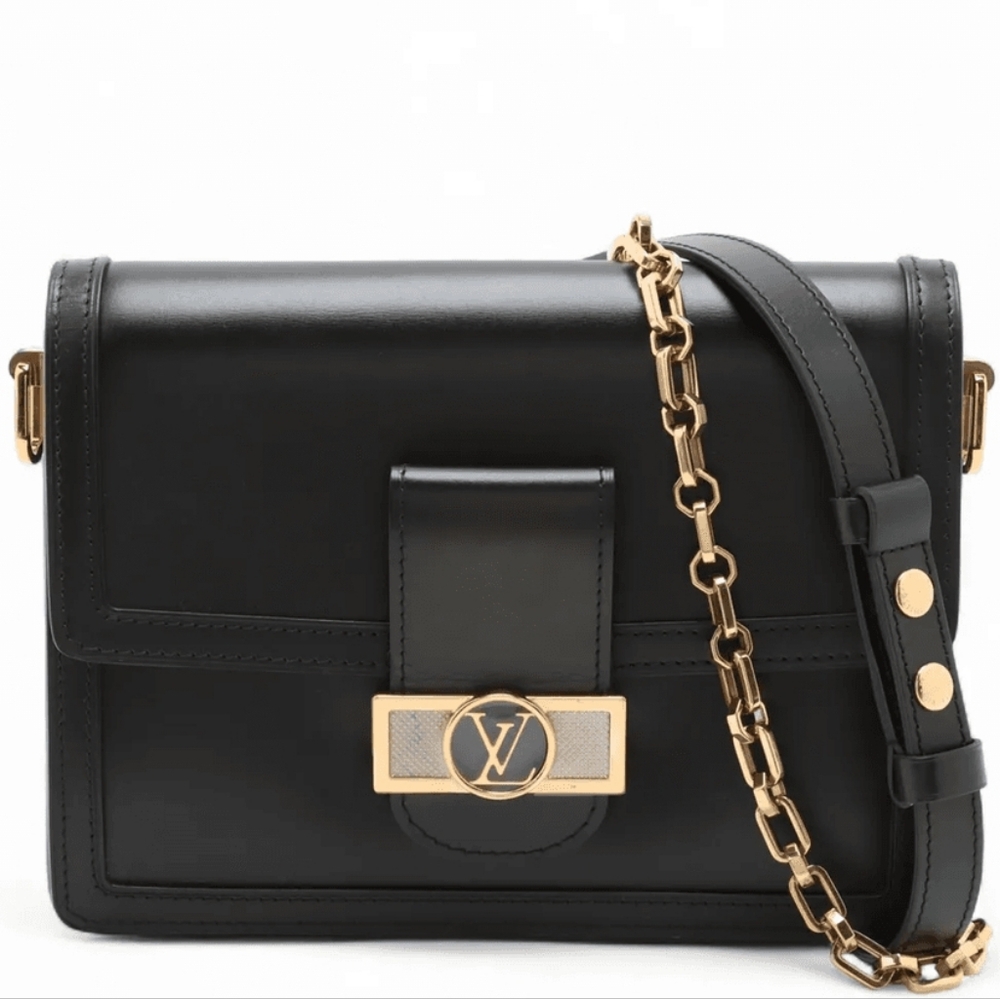 Louis Vuitton LV rock Dauphine MM M55821 Black - COA included